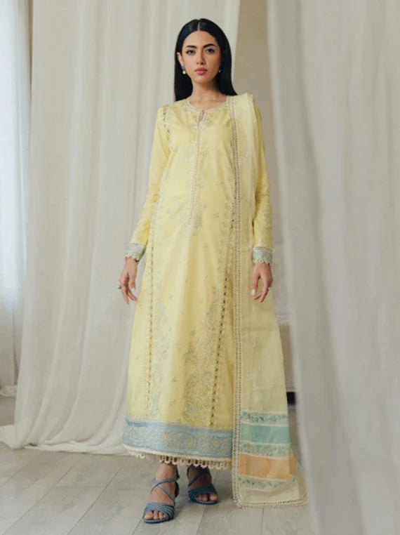 DayBreak by Afrozeh Printkari Lawn Collection 2026 (06-DAYGLOW)