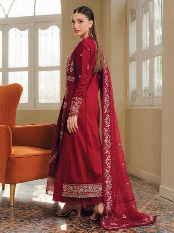 DayBreak by Afrozeh Printkari Lawn Collection 2026 (07-SUNDROWN)