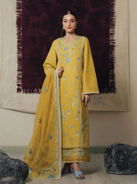 DayBreak by Afrozeh Printkari Lawn Collection 2026 (09-SUNHAZE)