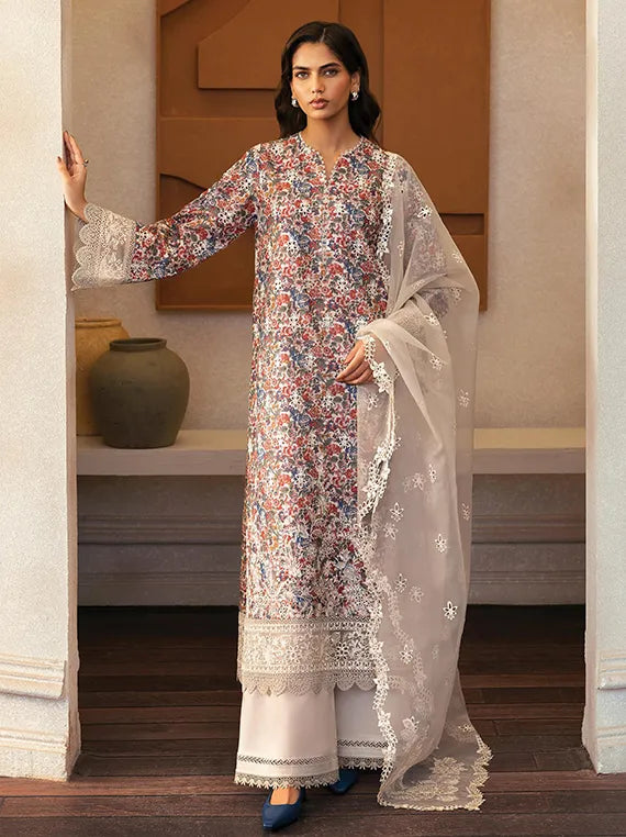 Day Break by Afrozeh Embroidered Lawn Collection 2025