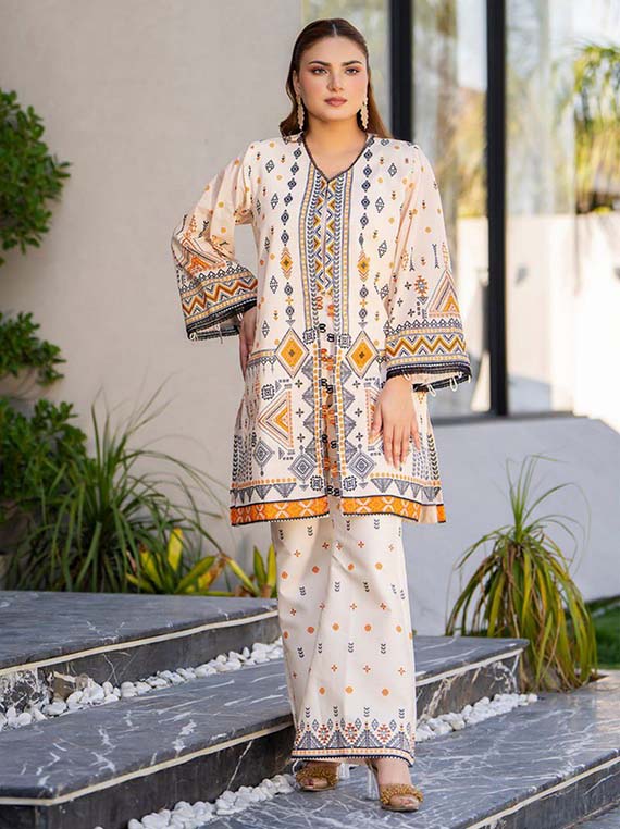 Day To Day Printed Lawn 2PC Collection 2025 By Sitara Studio (DTD-92)