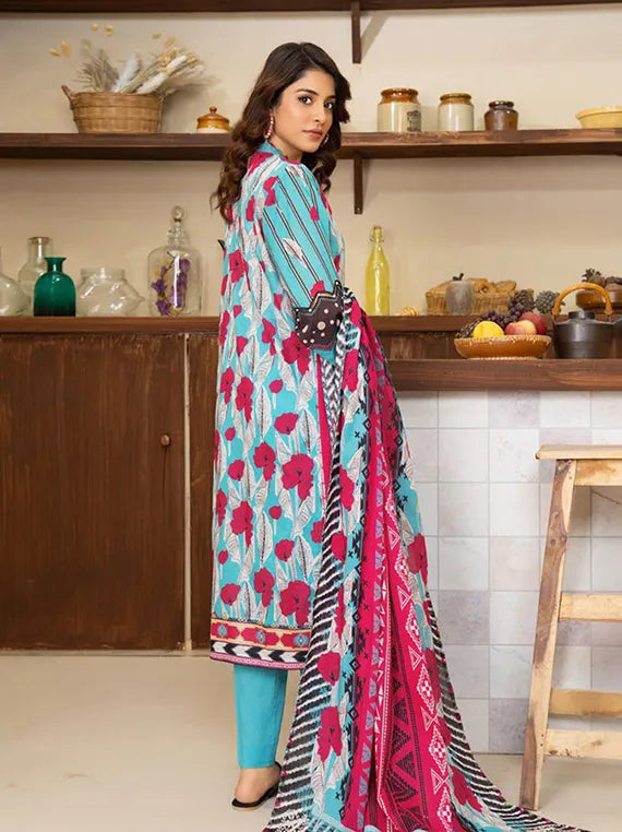 Day To Day Printed Lawn Collection 2025 by Sitara Textile (D-01)