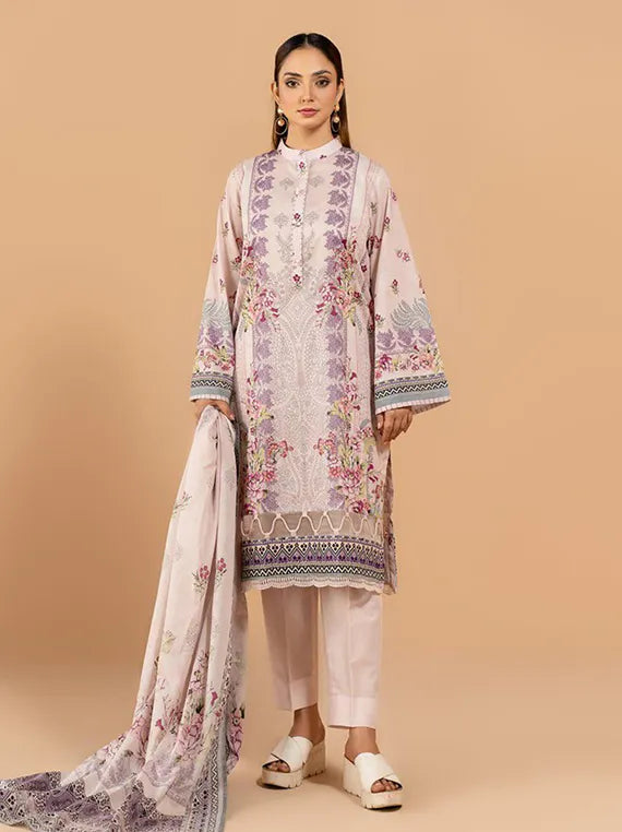 Day To Day Printed Lawn Collection 2025 by Sitara Textile (D-03)
