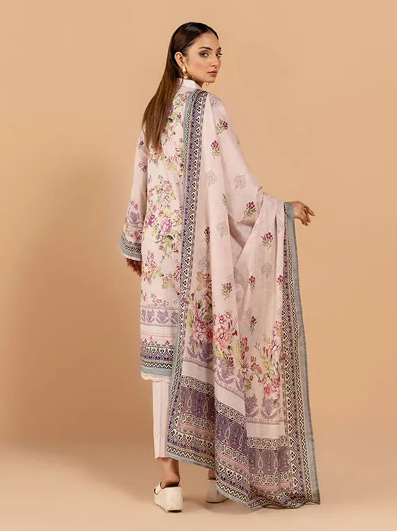 Day To Day Printed Lawn Collection 2025 by Sitara Textile (D-03)