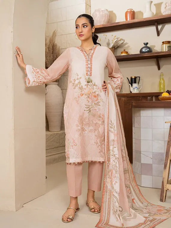 Day To Day Printed Lawn Collection 2025 by Sitara Textile (D-04)