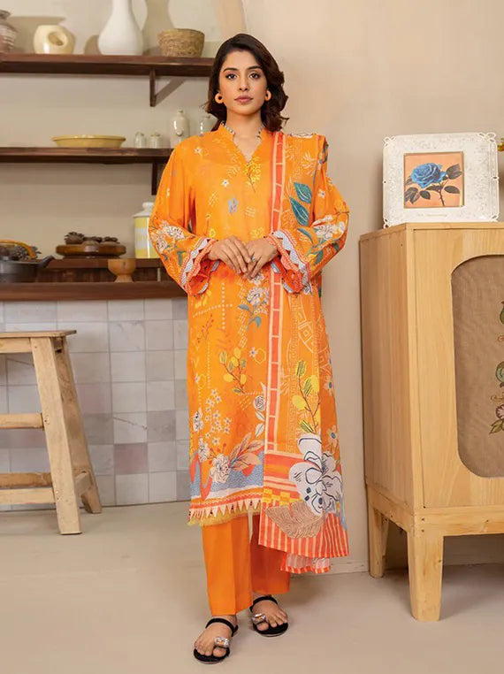Day To Day Printed Lawn Collection 2025 by Sitara Textile (D-05)