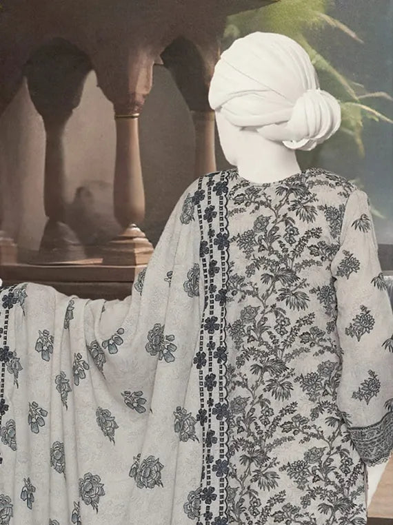 Deedar by ABC Embroidered Printed Karandi Collection 2025 (D-385)
