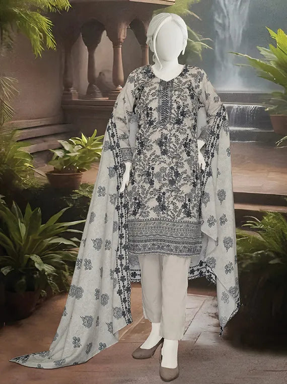 Deedar by ABC Embroidered Printed Karandi Collection 2025 (D-385)