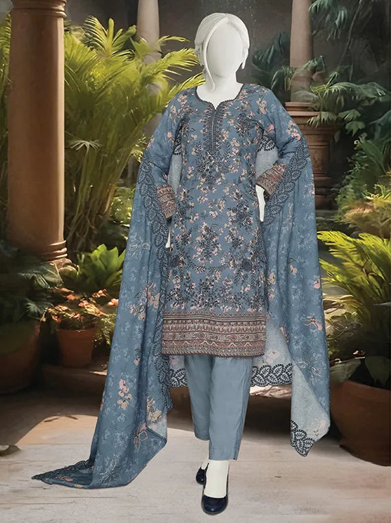 Deedar by ABC Embroidered Printed Karandi Collection 2025 (D-387)