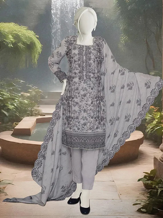 Deedar by ABC Embroidered Printed Karandi Collection 2025 (D-391)