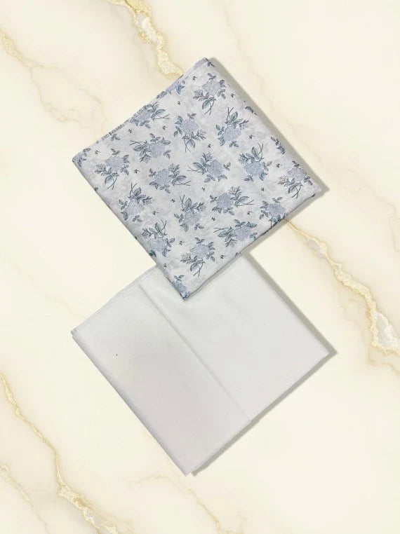 Delicate Flowers Printed Lawn Edit 2026 Vol-FA13 (D-08)