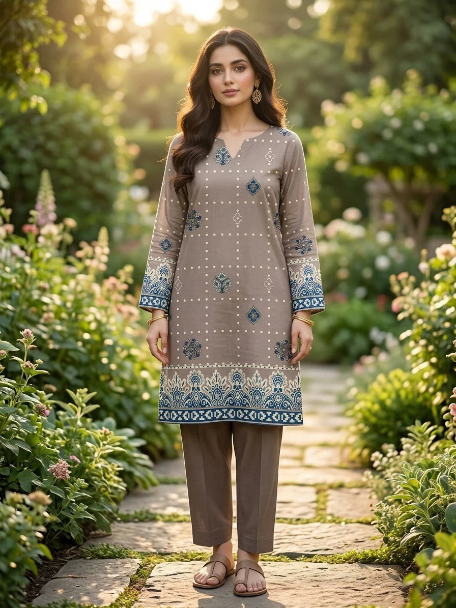 Delicate Flowers Printed Lawn Edit 2026 Vol-FA13 (D-16)
