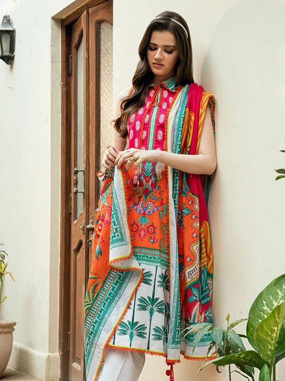 Desert Rose by Gul Ahmed Printed Lawn Collection 2026 (CH-62020)
