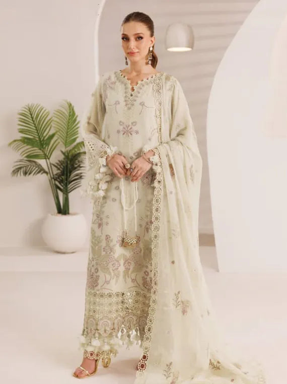 Dhagaay by Alizeh Embroidered Chiffon Collection 2025 (D-05 Raviyah)