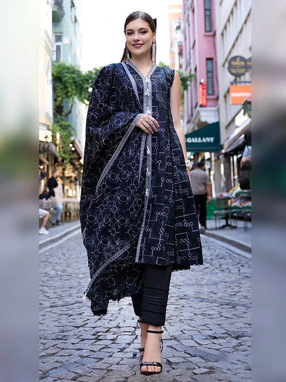 Dhagakari by Alzohaib Embroidered Winter Cotton Unstitched Collection'26 (D-01)