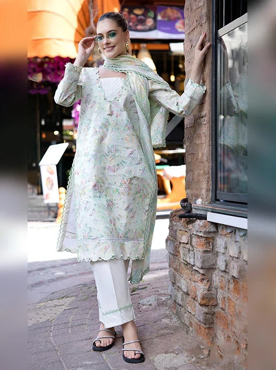 Dhagakari by Alzohaib Embroidered Winter Cotton Unstitched Collection'26 (D-10)