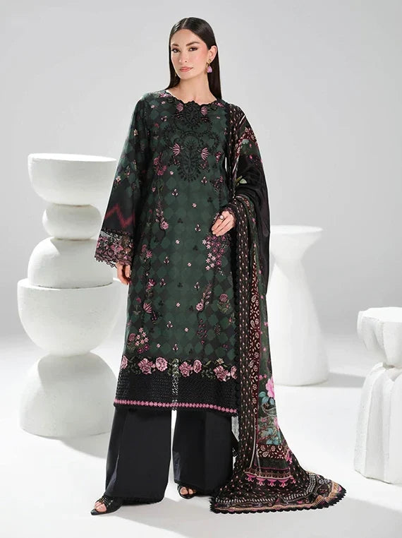 Dhanak by Ramsha Embroidered Lawn Collection 2026 Vol-02 (DH-206)