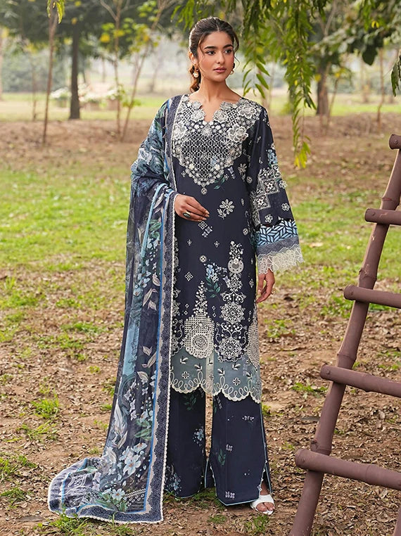 Dhanak By Ramsha Lawn Collection 2026 Vol-01 (DH-07)