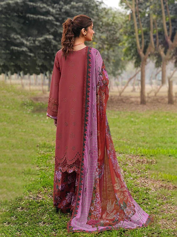 Dhanak By Ramsha Lawn Collection 2026 Vol-01 (DH-08)