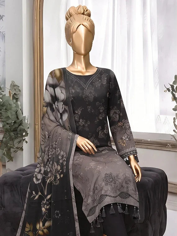 Diamond by ABC Embroidered Bana Dora Unstitched Collection'26 (D-01)