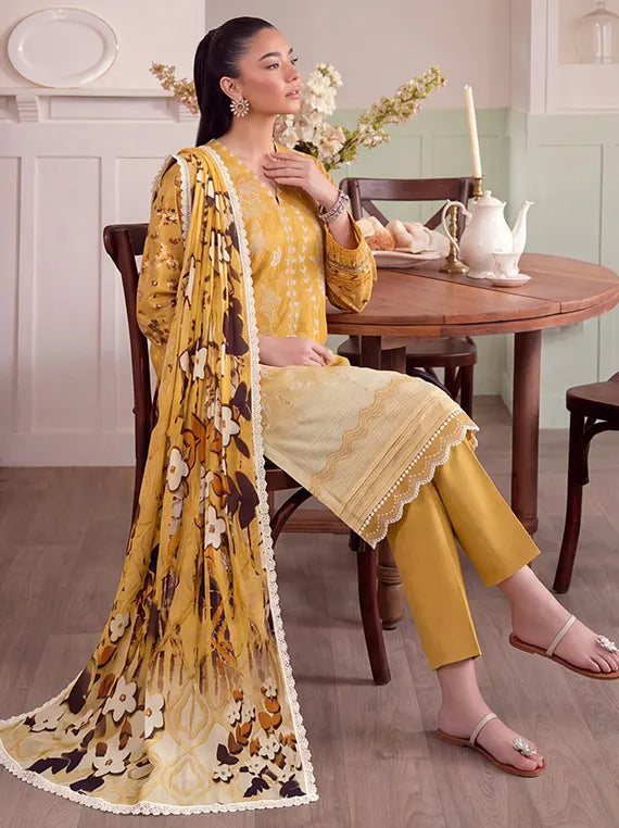 Digital Emrbroidered Doriya Viscous By Fantak Collection 2026 Vol-1010 (D-05)