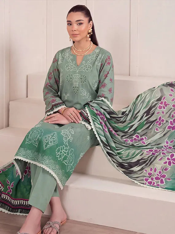 Digital Emrbroidered Doriya Viscous By Fantak Collection 2026 Vol-1010 (D-07)