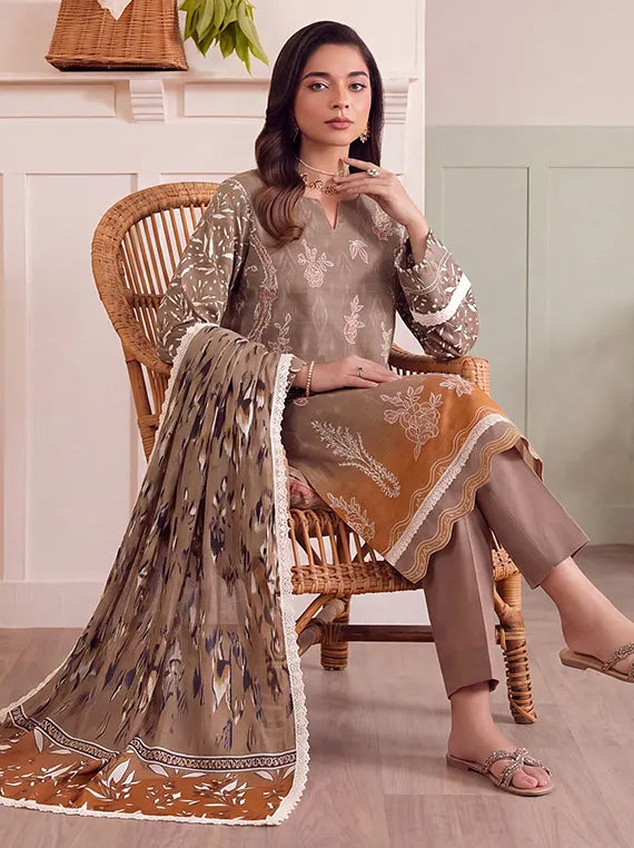 Digital Emrbroidered Doriya Viscous By Fantak Collection 2026 Vol-1010 (D-08)