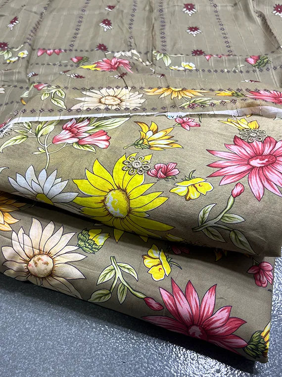 Digital Printed Chikenkari Lawn Edit 2025 Vol-PC52 (D-08)