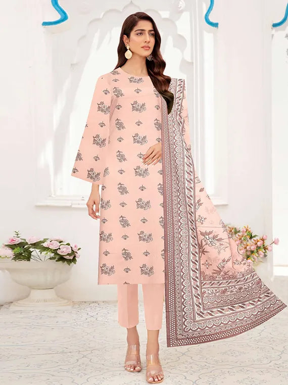 Digital Printed Dhanak Collection 2024 By Bin Rashid Vol-22 (D-02)