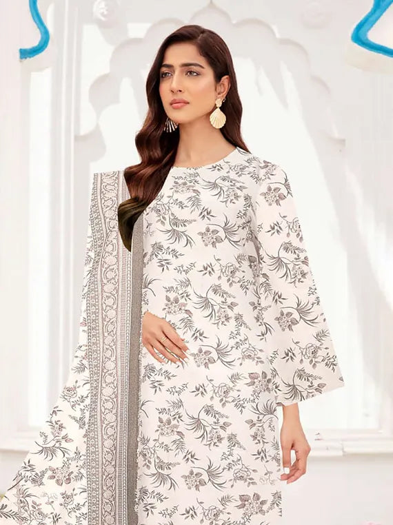 Digital Printed Dhanak Collection 2024 By Bin Rashid Vol-22 (D-03)