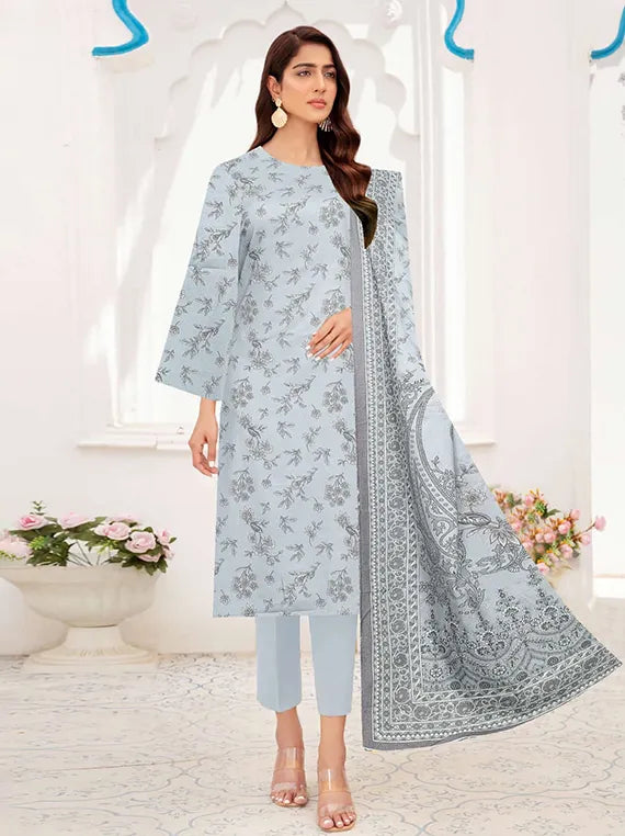 Digital Printed Dhanak Collection 2024 By Bin Rashid Vol-22 (D-04)