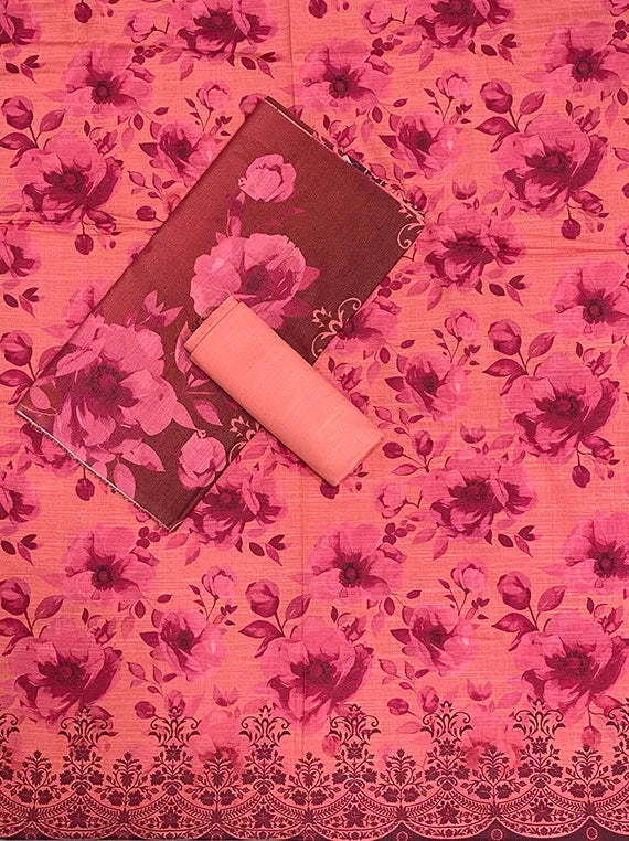 Digital Printed Dhanak Edit 2025 Vol-25DB46 (D-03)