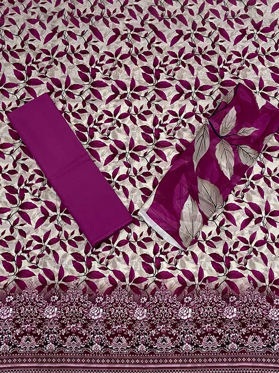 Digital Printed The Luxe Lawn Edit 2025 (D-02)