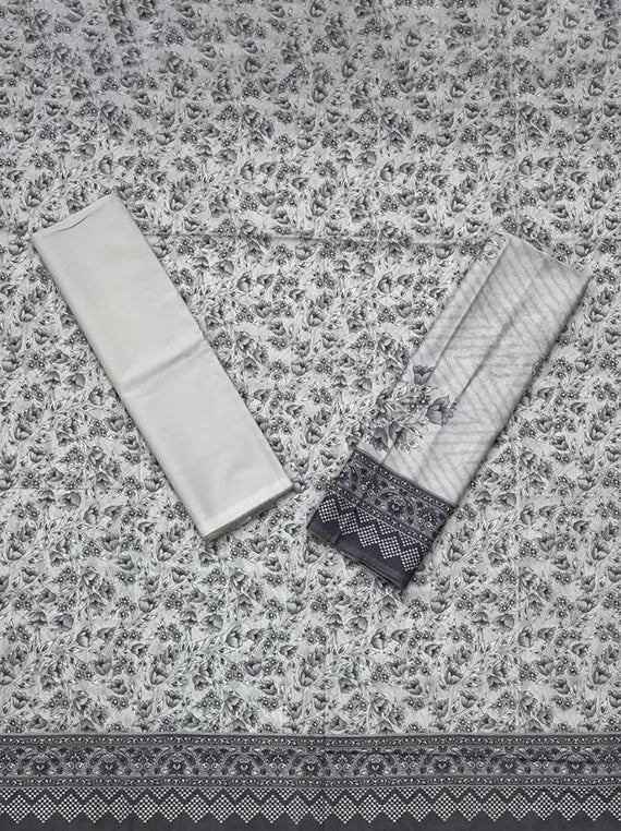 Digital Printed The Luxe Lawn Edit 2025 (D-08)