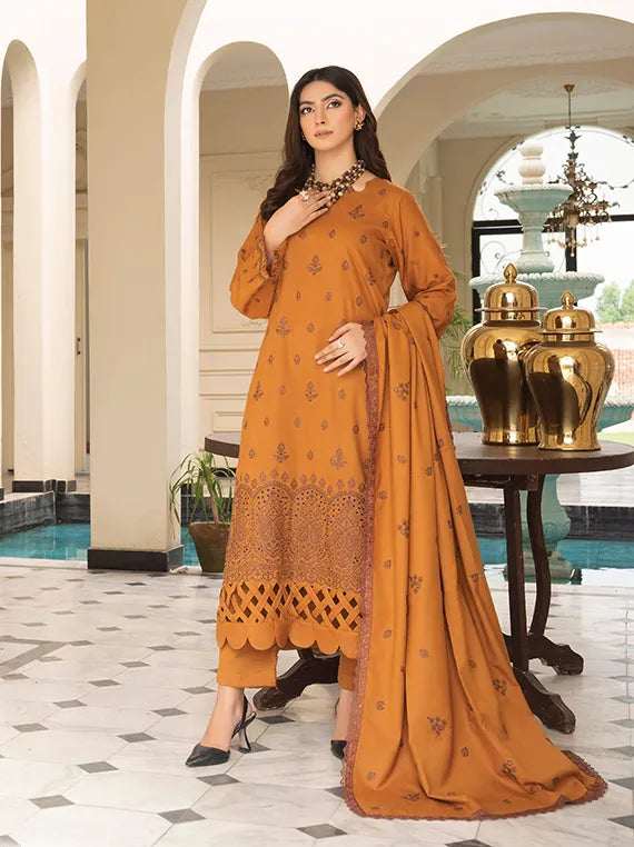 Dil Awaiz Embroidered Peach Collection 2025 By Sobia Waseem (D-03)