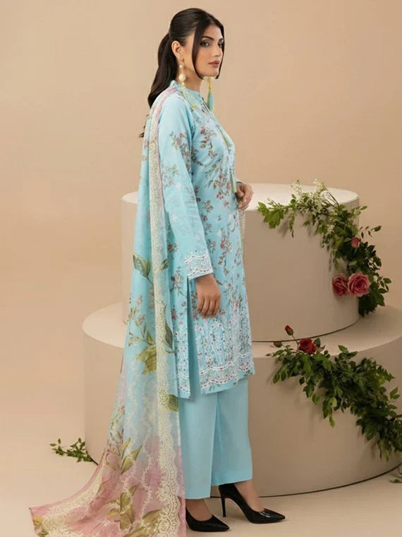 Dilkash by Pearl Arts Embroidered Lawn Collection 2026 Vol-74 (D-01)