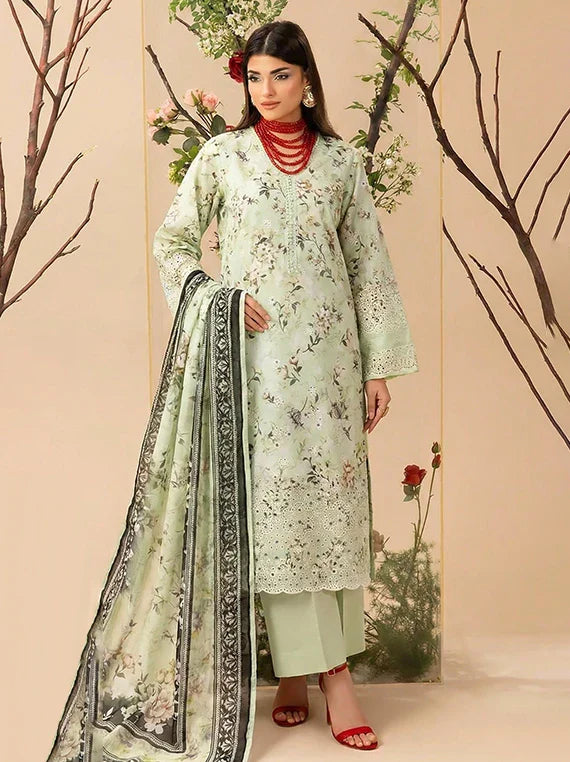 Dilkash by Pearl Arts Embroidered Lawn Collection 2026 Vol-74 (D-02)