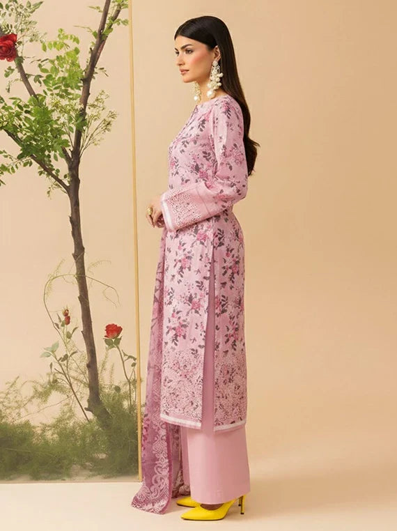 Dilkash by Pearl Arts Embroidered Lawn Collection 2026 Vol-74 (D-09)