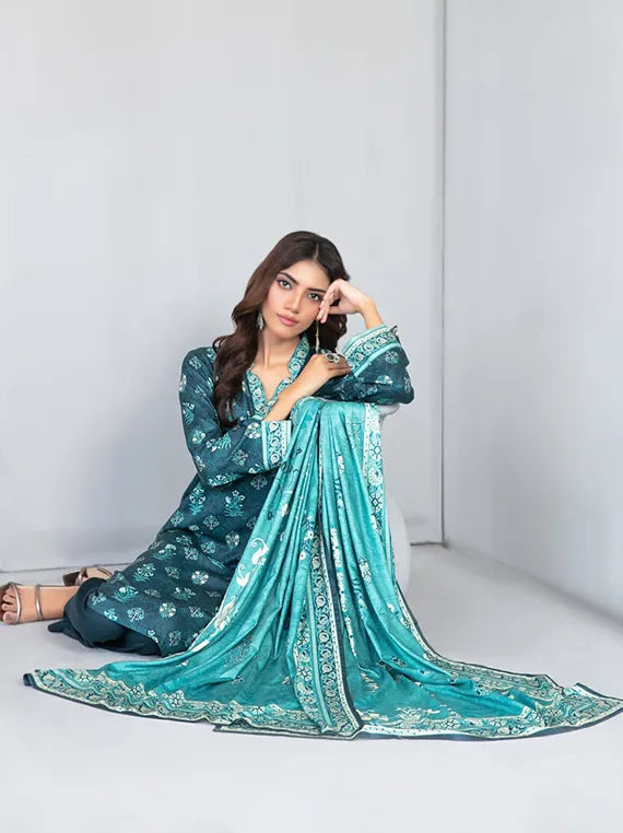 Dilnur Digital Printed Collection 2025 by Tawakkal Fabrics (D-4497)