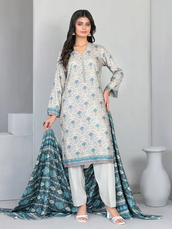 Dilnur Digital Printed Collection 2025 by Tawakkal Fabrics (D-4498)