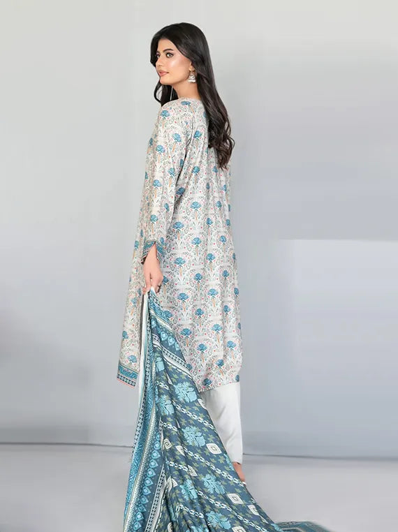 Dilnur Digital Printed Collection 2025 by Tawakkal Fabrics (D-4498)