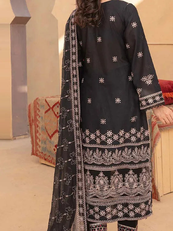Drape Muse The UnStitched Lawn Collection 2025 (Kinza D3)