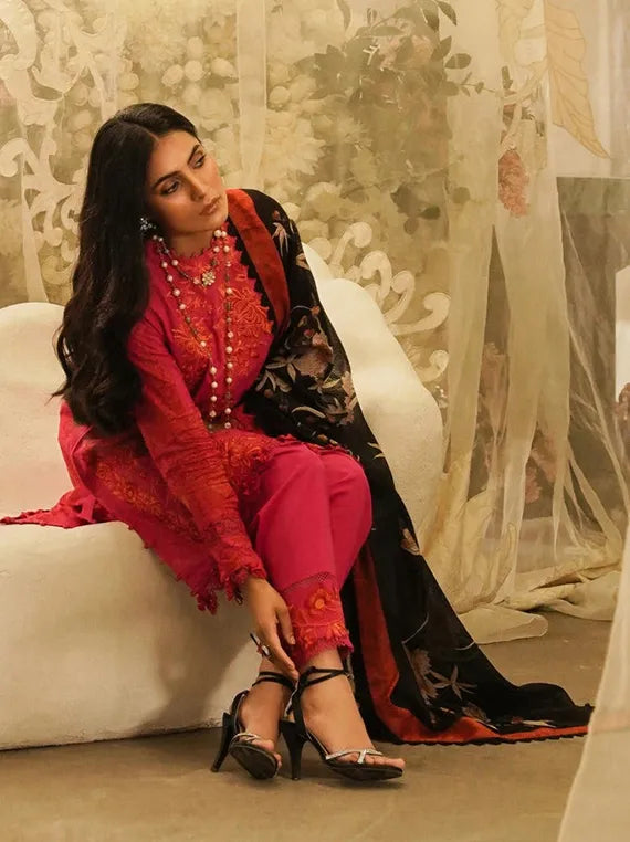 Drape Muse The UnStitched Lawn Collection 2025 (M231-023B-CV)