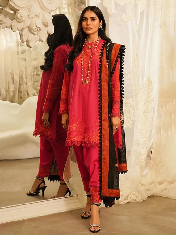 Drape Muse The UnStitched Lawn Collection 2025 (M231-023B-CV)