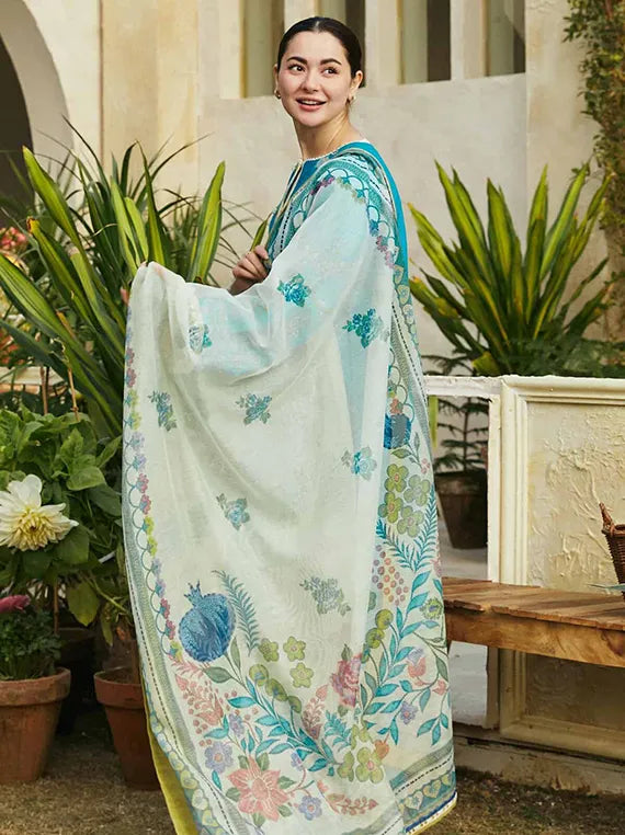 Drape Muse The UnStitched Lawn Collection 2025 (ZOYA–8B)