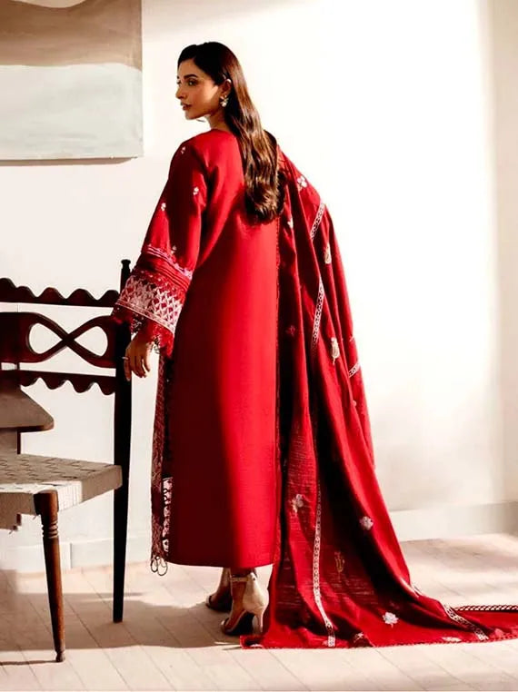 Duha By Parishay Khaddar & Karandi Collection 2024 (DU-08)