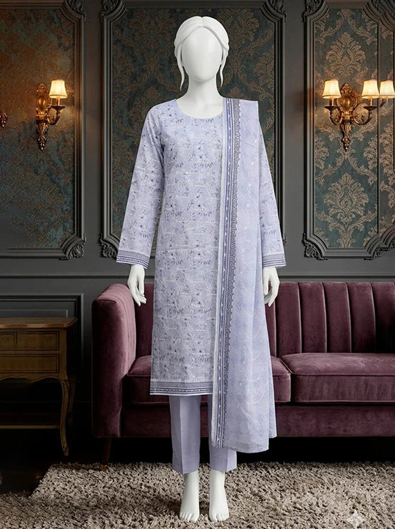 Dur-e-Fishan by Abc Embroidered Lawn Collection 2026 (D-01)