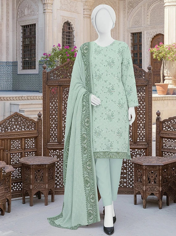 Dur E Fishan Embroidered Printed Lawn By ABC Collection 2026 Vol-01 (D-06)