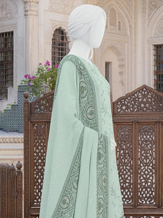 Dur E Fishan Embroidered Printed Lawn By ABC Collection 2026 Vol-01 (D-06)