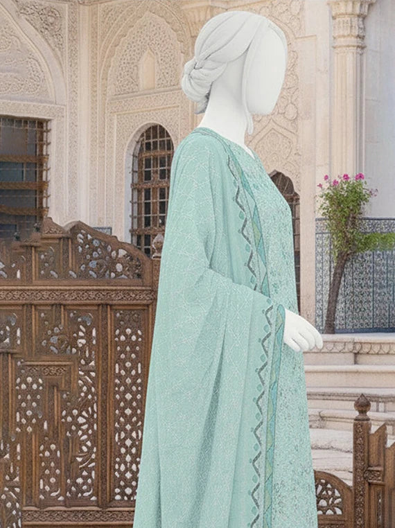 Dur E Fishan Embroidered Printed Lawn By ABC Collection 2026 Vol-01 (D-09)